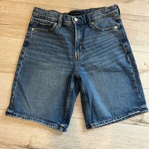 Banana Republic Women’s Blue Jean Bermuda Shorts